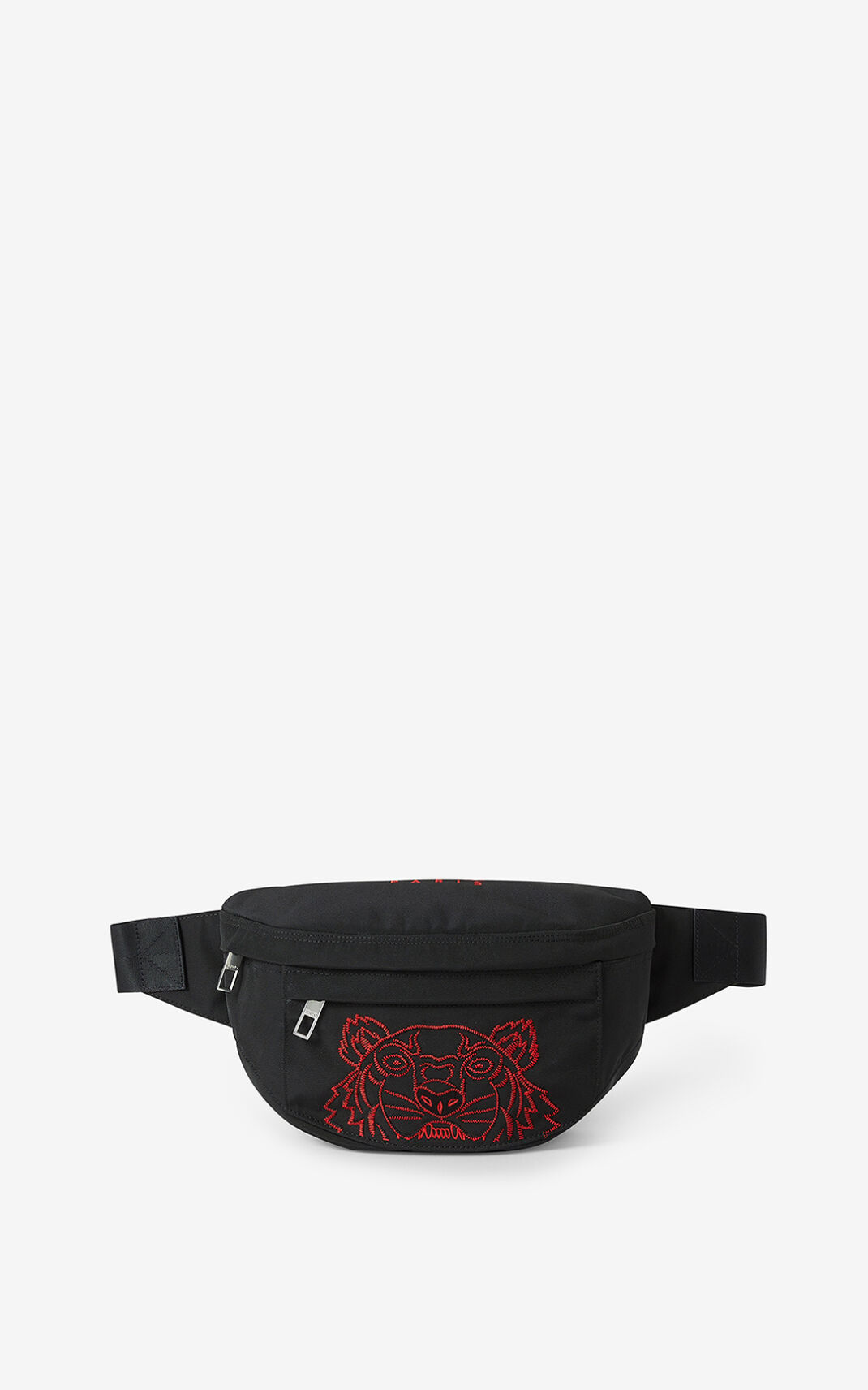 Kenzo Tiger Belt Bag Black For Mens 0964EKMYA